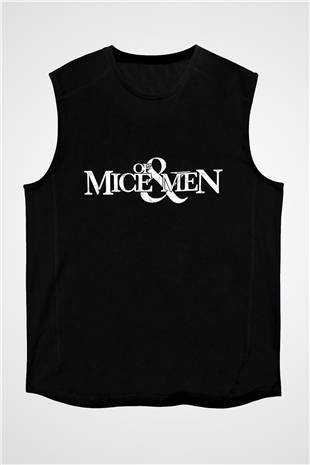 Of Mice and Men Siyah Unisex Kolsuz Tişört