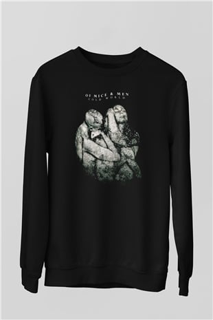 Of Mice and Men Siyah Unisex Sweatshirt
