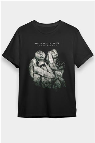 Of Mice and Men Siyah Unisex Tişört T-Shirt - TişörtFabrikası