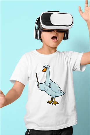 Öğretmen Beyaz Unisex Çocuk Tişört