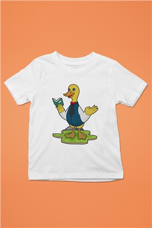 Öğretmen Beyaz Unisex Çocuk Tişört