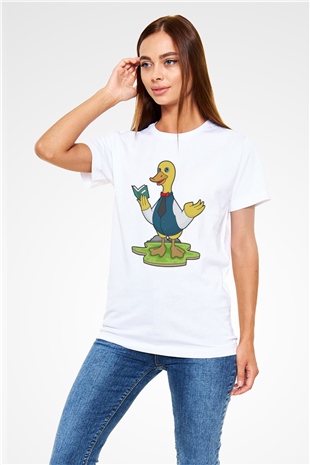Öğretmen Beyaz Unisex Tişört T-Shirt - TişörtFabrikası