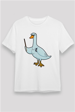Öğretmen Beyaz Unisex Tişört T-Shirt - TişörtFabrikası