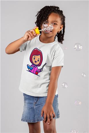 Öğretmenler Günü Baskılı Beyaz Unisex Beyaz Çocuk Tişört - Tshirt