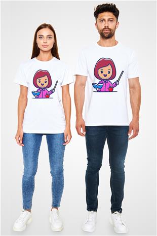 Öğretmenler Günü Baskılı Unisex Beyaz Tişört - Tshirt