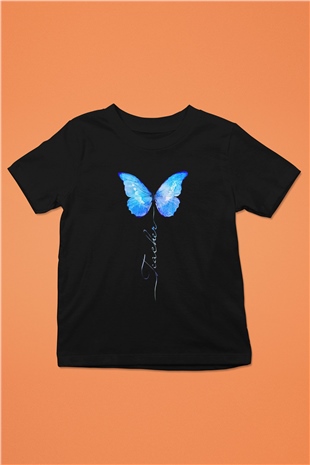 Öğretmenler Günü Baskılı Unisex Siyah Çocuk Tişört - Tshirt