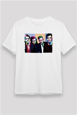 One Direction Beyaz Unisex Tişört T-Shirt - TişörtFabrikası
