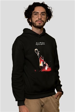 One Direction Siyah Unisex Hoodie