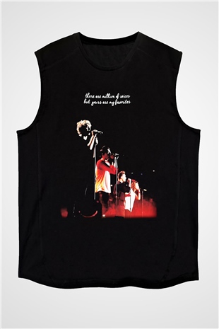 One Direction Siyah Unisex Kolsuz Tişört