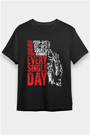 One Punch Man Siyah Unisex Tişört T-Shirt