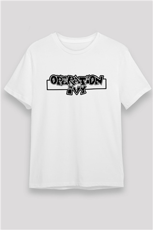 Operation Ivy Beyaz Unisex Tişört T-Shirt - TişörtFabrikası
