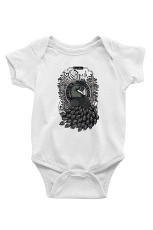 Opeth Baskılı Beyaz Unisex Bebek Body - Zıbın