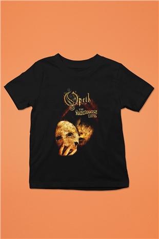 Opeth Baskılı Siyah Unisex Çocuk Tişört