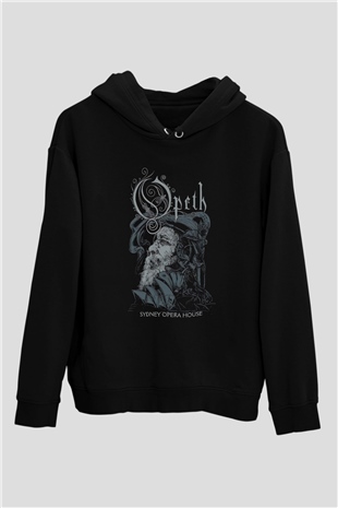 Opeth Siyah Unisex Hoodie