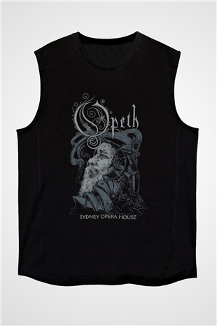 Opeth Siyah Unisex Kolsuz Tişört