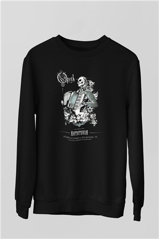 Opeth Siyah Unisex Sweatshirt