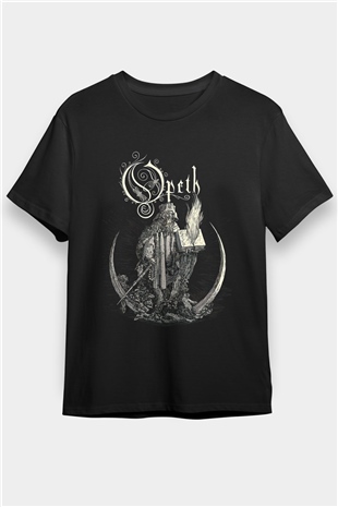 Opeth Siyah Unisex Tişört T-Shirt - TişörtFabrikası