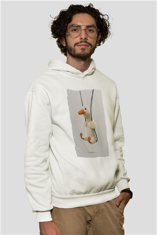 ÖrdekBeyaz  Unisex Hoodie