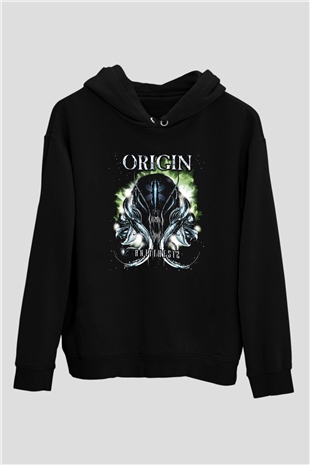 Origin Siyah Unisex Hoodie