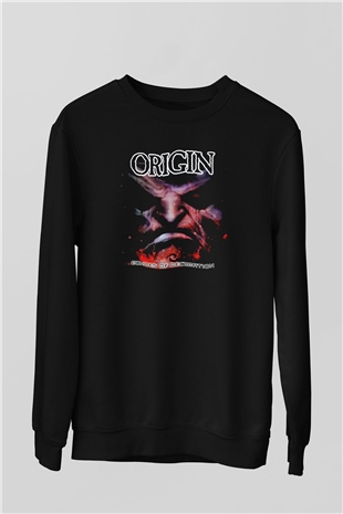 Origin Siyah Unisex Sweatshirt