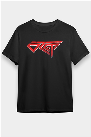 Otep Baskılı Unisex Siyah Tişört - Tshirt