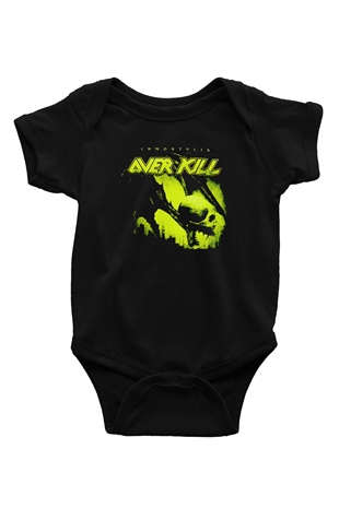 Overkill Siyah Bebek Body - Zıbın