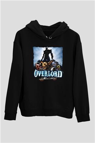 Overlord Siyah Unisex Hoodie