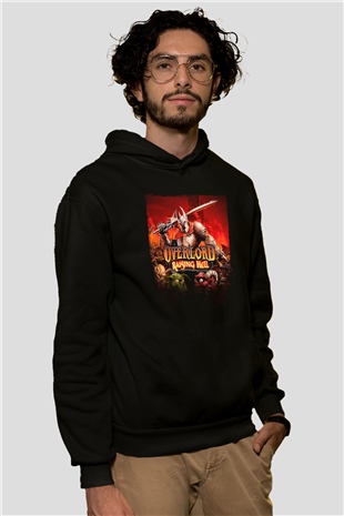 Overlord Siyah Unisex Hoodie