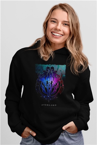 Overlord Siyah Unisex Hoodie