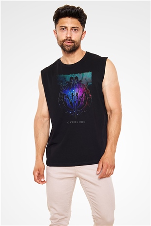 Overlord Siyah Unisex Kolsuz Tişört