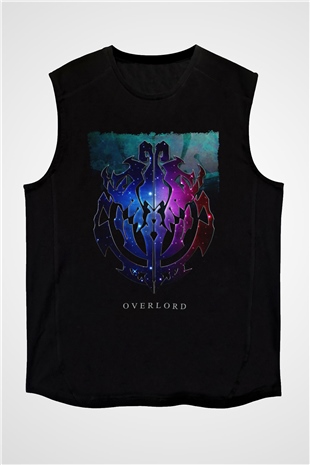 Overlord Siyah Unisex Kolsuz Tişört