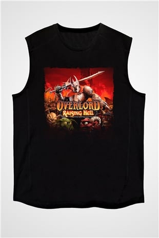 Overlord Siyah Unisex Kolsuz Tişört
