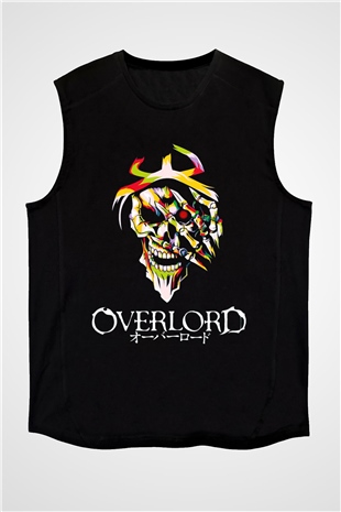 Overlord Siyah Unisex Kolsuz Tişört