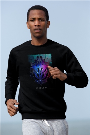 Overlord Siyah Unisex Sweatshirt
