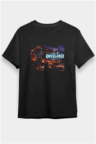 Overlord Siyah Unisex Tişört T-Shirt