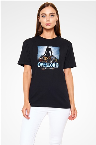 Overlord Siyah Unisex Tişört T-Shirt