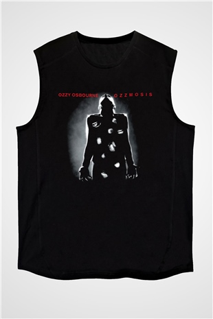 Ozzy Osbourne Siyah Unisex Kolsuz Tişört