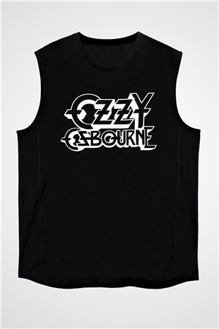Ozzy Osbourne Siyah Unisex Kolsuz Tişört