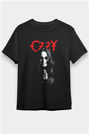 Ozzy Osbourne Siyah Unisex Tişört T-Shirt - TişörtFabrikası