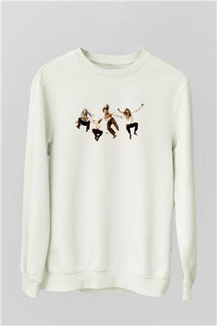 Pain Of Salvation Baskılı Beyaz Unisex Sweatshirt