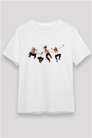 Pain Of Salvation Baskılı Unisex Beyaz Tişört - Tshirt