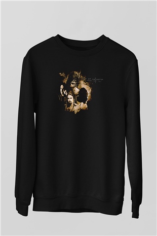 Pain Of Salvation Baskılı Unisex Siyah Sweatshirt