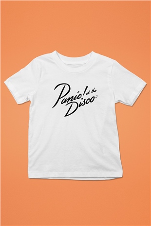 Panic at the Disco Baskılı Beyaz Unisex Çocuk Tişört