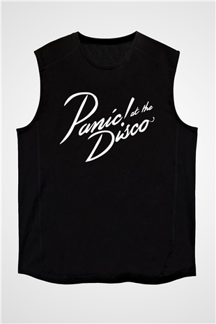 Panic at the Disco Siyah Unisex Kolsuz Tişört