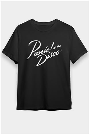 Panic at the Disco Siyah Unisex Tişört T-Shirt - TişörtFabrikası
