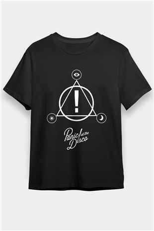 Panic at the Disco Siyah Unisex Tişört T-Shirt - TişörtFabrikası