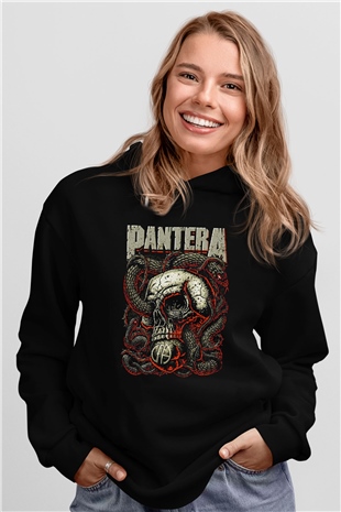 Pantera Siyah Unisex Hoodie