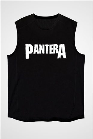 Pantera Siyah Unisex Kolsuz Tişört
