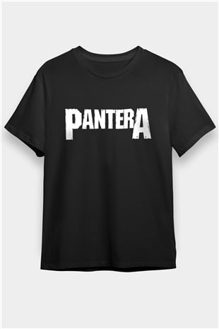 Pantera Siyah Unisex Tişört T-Shirt - TişörtFabrikası