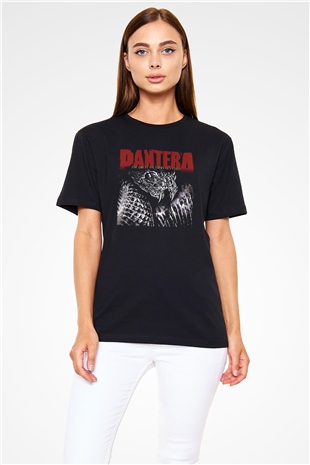 Pantera Siyah Unisex Tişört T-Shirt - TişörtFabrikası